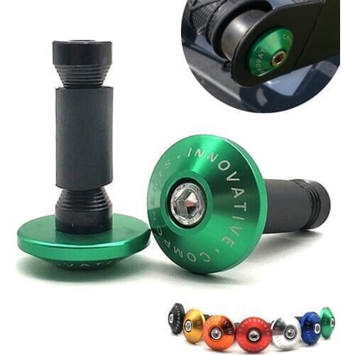 22mm Motorcycle Cap Handle Bar Ends Racing Handlebar Grips For Yamaha t max 500 530 xp 500 530 VMAX 1700 1200 125 Tenere 700