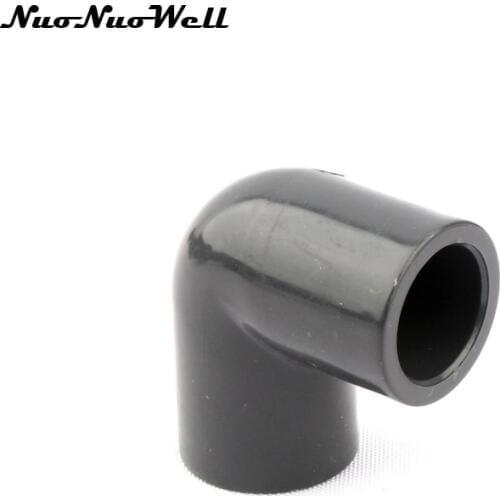 1pcs NuoNuoWell PVC ANSI 1/2" 90 Degree Angle Pipe Connector Plastic Hose Adapter Garden Irrigation Parts Aquarium Fittings