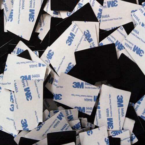 10pairs/lot Strong Self Adhesive 3M Glue Hook And Loop Fastener Tape Nylon Sticker Velcros Adhesive For DIY Accessories