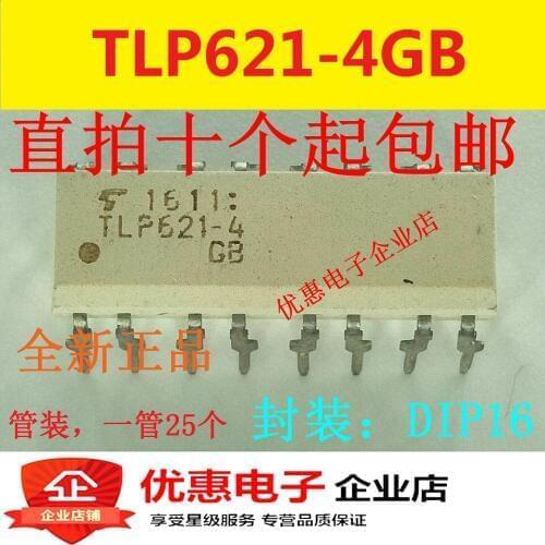 10PCS New TLP621-4 TLP621-4GB DIP-16