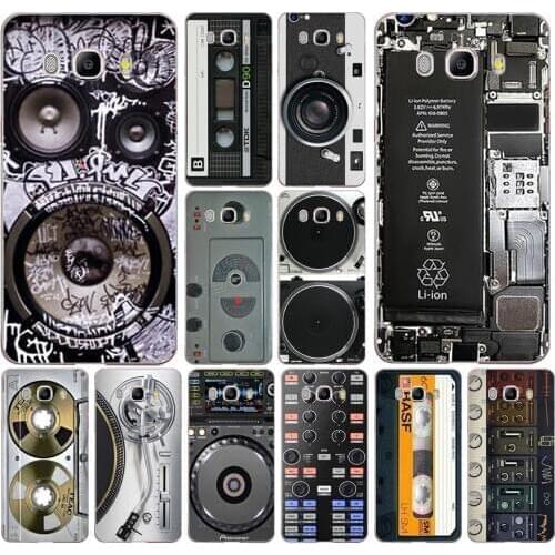 132FG Fashion Broken Camera Soft Silicone Tpu Cover phone Case for Samsung j3 j5 j7 2016 2017 j330 j2 j6 Plus 2018