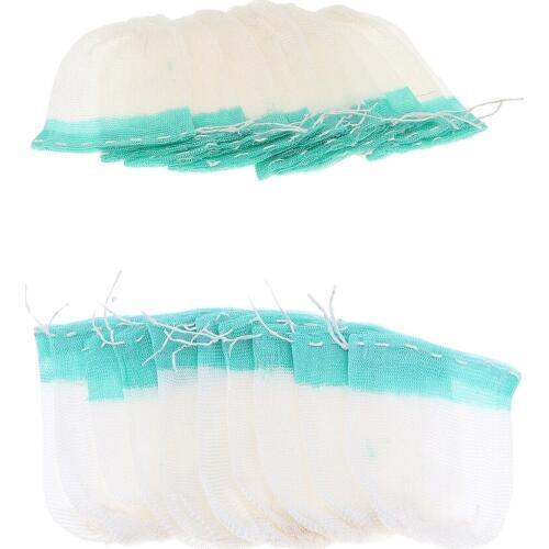 20pcs/set Outdoor Camping Gas Lamp Lantern Mantles Protective Cover for Night Camping Tent, Green, 10 x 8 cm