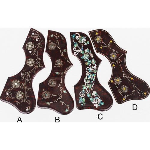42/43 inches jumbo Acoustic guitar used pickgaurd guitar scratch plate guitar pick-guard celluloid inlays guitar pickguard