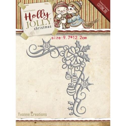 CH 2020 New Arrival christmas-decoration 3D Gift Stitched DIY Scrapbooking Stamps Craft Embossing Die Cut Making Stencil Templat