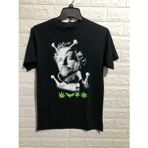 The Flaming Lips Concert Tour Band Pop Black T-Shirt Graphic Logo Size-S Blank Tee Shirt Digital Printed