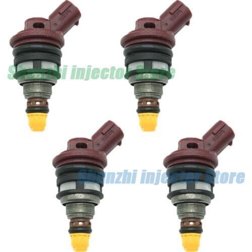 4pcs Fuel Injector Nozzle For 1000CC high flow Subaru WRX STI MY99 EJ20 E85 EJ25 OEM:166U1-SB100 166U1SB100