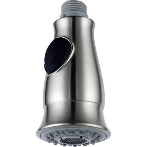 Brushed Nickel Kitchen Bathroom Spray Sprayer Handheld Shower Faucet Pull Out Replacement Shower Head Kitchen Mutifuction Shower