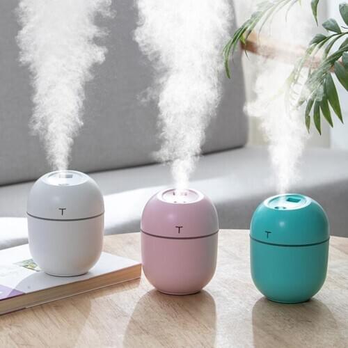 Mini Air Humidifier USB Charging Mist Spray Moisturizing Diffuser for Bedroom