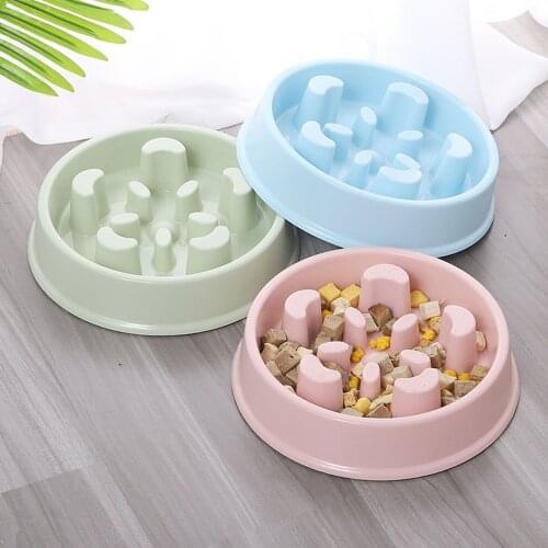 Dog Feeder Slow Eating Pet Bowl Eco-Friendly Durable Non-Toxic Preventing Choking Healthy Design Bowls for Dog Pet Slow Feeder