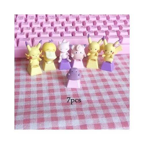 Cartoon Anime Elf Keycaps Personality lovely Key Cap Creativity DIY Mechanical Keyboards Keycap Cherry MX axis