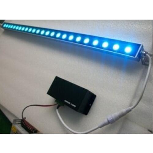 Newest model RGBW 4 colors super thin led wall washer 24x2w dc 24v 5wires used for shopping streets