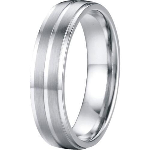 2015 latest new design custom silver color wedding ring for men pure titanium jewelry