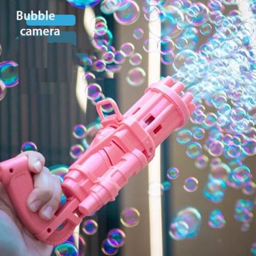 New Electric Toys Childrens Bubble Camera Automatic Bubble Blowing Machine Toy