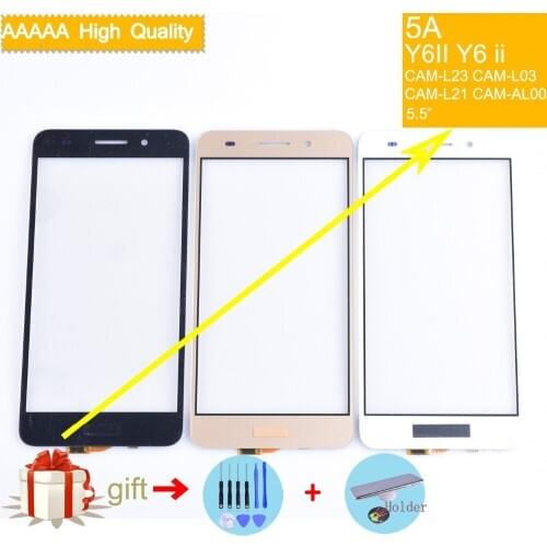 Felfial Y6ii touch For Huawei Y6ii Y6 II honor 5A SCAM-L23 CAM-L03 CAM-L21 Touch Screen Sensor Digitizer Glass Lens Front Panel