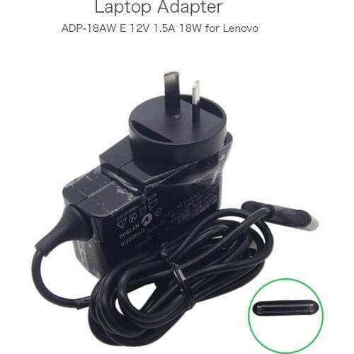 AU Plug 18W 12V 1.5A Portable Laptop Charger For Lenovo MIIX 10 DEAPAD S1 IDEAPAD K1 10.1 Inch Tablet ADP-18AW E Tablet