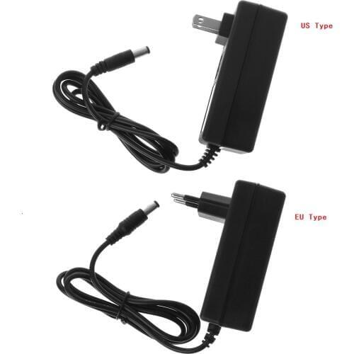 Battery Charger 16.8V DC AC 1A Intelligent Lithium Li-on Power Adapter EU US Plug