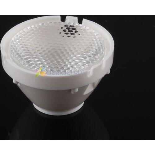 10pcs 45 degrees LED Lens Reflector For Cree XML XM-L XM-L2 XPL XHP50 LED Lamp Light