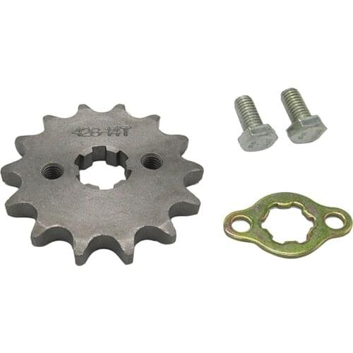 14T 428 Chain/Pitch Front Sprocket Cog For 50/70/90/110/125/150CC ATV