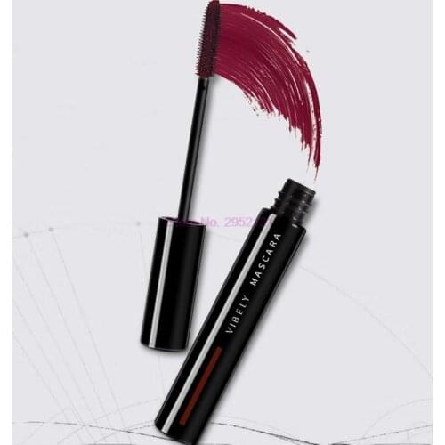 500pcs 5 Color Mascara Waterproof Long-Lasting Silky Curling Lengthening Makeup Volume Eye Cosmetics hot