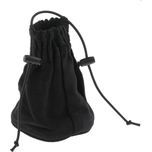 Hairdryer Sock Diffuser Wind Blower Foldable Universal Canvas Black