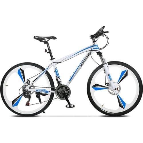 Mountain Bike Bicycle 3 Knife 27 Speed 26 Inch Aluminum Alloy Oil Brake for Men and Women Students 2019 New