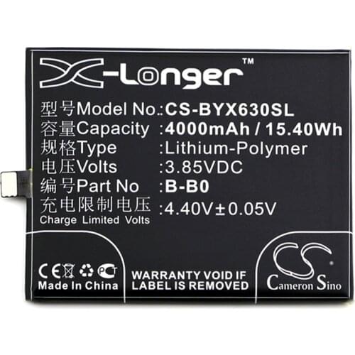 CameronSino for BBK VIVO Xplay 6 B-B0 battery