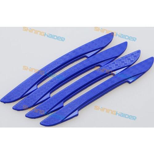 Blade car anti-collision anti-scratch soft rubber strip Silicone anti-collision stickers rear view mirror anti-scratch strip