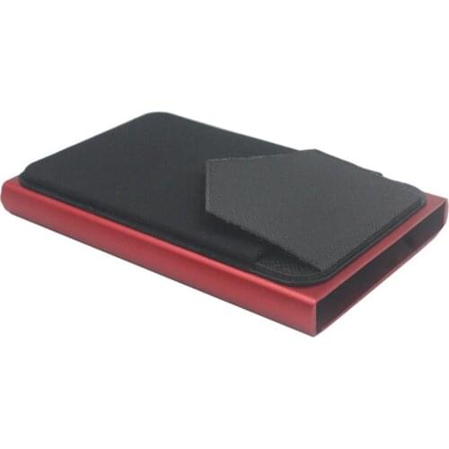 RFID Card Wallet Mini Smart Aluminum Metal Protective Card Holder