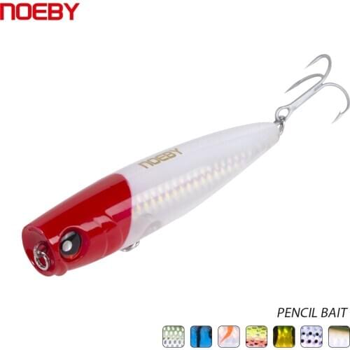 NOEBY 105mm 24g Popper Fishing Lures Topwater Wobbler Isca Artificial Hard Bait Swimbait Fishing Tackle NBL9140