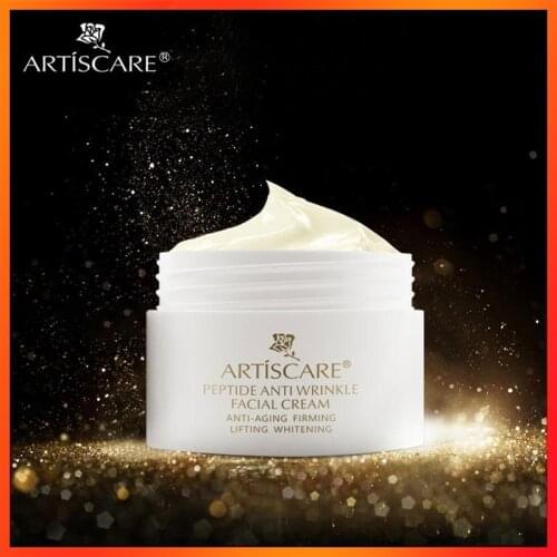 ARTISCARE Peptide Anti Wrinkle Facial Cream Whitening and Lifting Day Cream Skin Care Anti Aging Acne Treatment Firming Cream