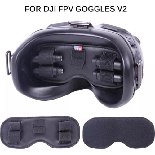 Dustproof Lens Protector for DJI FPV Goggles Antenna Storage Cover Memory Card Slot Holder for DJI FPV VR Glasses Accessories