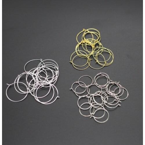 50pcs Nine-word earrings Buckle jewelry for jewelry making earring rcomponents DIY jewelry Accessories