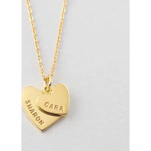 Ufine hot saling Personalized words name heart pendant Necklace cooper high quality pendant necklace N2069