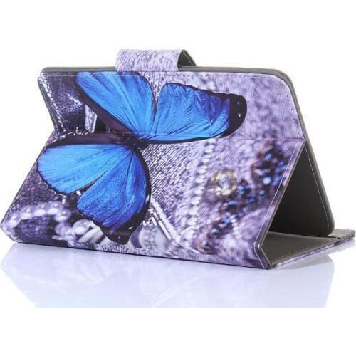 Myslc Universal Cover for Digma Plane 8515S/8702T 4G 8 inch Tablet Printed PU Leather Stand Case