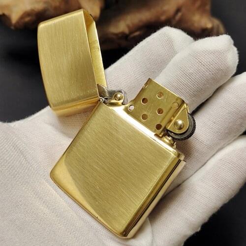 Zorro new 902S pure copper kerosene lighter heavy windproof old-fashioned thick armor shell grinder smoking gift