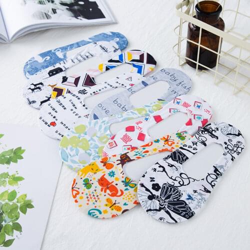 2021 Women Casual Ultrathin Invisible No Show Non Slip Loafer Liner Low Cut Short Cotton Boat Socks Black Beige White Wholesales