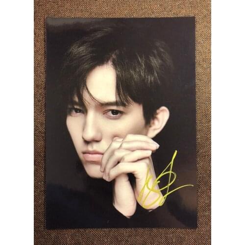 Dimash Kudaibergen autographed signed photo 5*7 inches authentic freeshipping 69E05