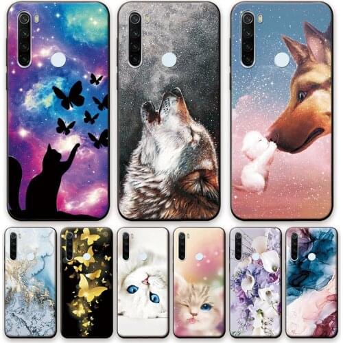 Case For Redmi Note 8T Case Note 8T Soft Silicone Case For Xiaomi Redmi Note 8T Note8T Phone Case Capa Protective Funda Coque