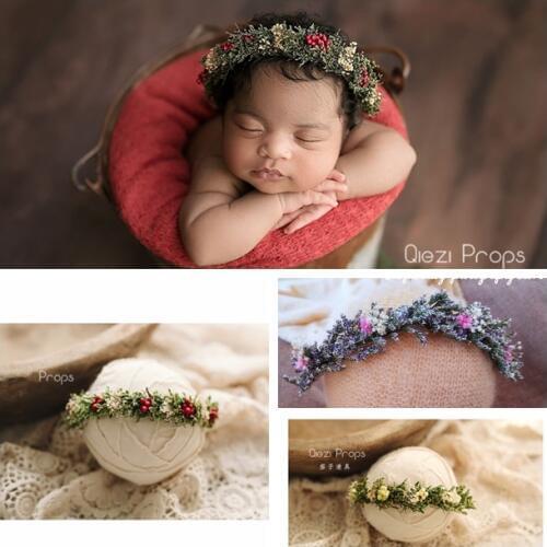Baby props headbands flower headband infant party studio handmade newborn photography props christmas headband wedding headbands