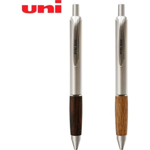 UNI Gel Pen UMN-515 Oak Handshake 0.5mm Push-type Business Office Signature Pen Bullet Black Core Student Large Capacity Writing