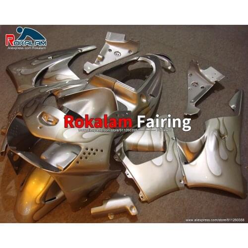 Bodywork For Honda CBR900RR 919 1998 CBR 900RR 919 1999 CBR 900 RR 98 99 Aftermarket Cowling Motorcycle Silver Fairing Kit