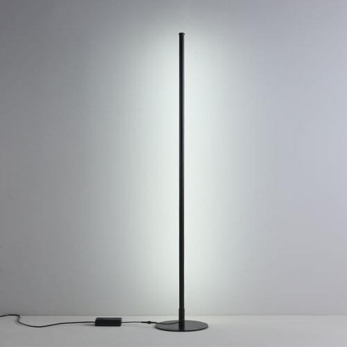 Nordic White Black Floor Lamp Bedroom Dining Room Dimmable Standing Lamp Remote for Living Room Sofa Home Decor Indoor Lighting