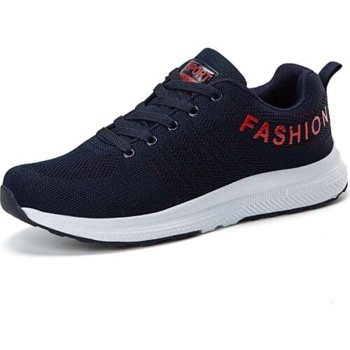 2021 spring and autumn new mesh shoes mens sports shoes mens casual shoes comfortable platform shoes mens running shoes