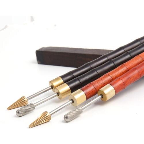 New sewing handmade leather craft tools, professional leather edge grease pen, paint roller on the leather side