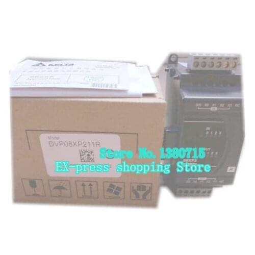 New Original DVP08XP211R PLC 4DI 4DO Relay Output Digital Module