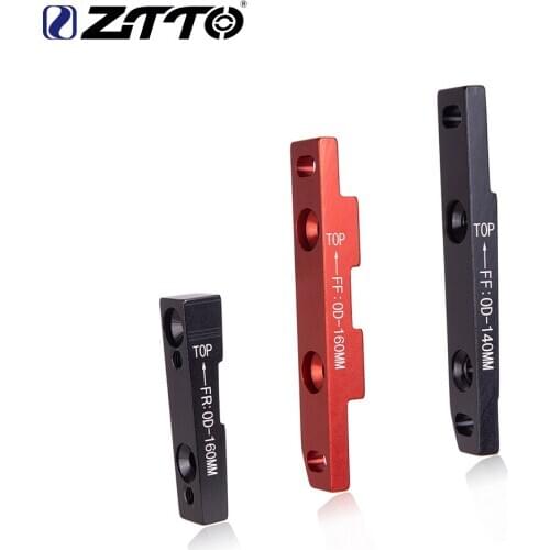 ZTTO 1Pc Flat Mount Adapter Road Bike Disc Brake Ultralight Bracket F Disc Brake Mount Adapter For 140mm 160mm Brake Rotor