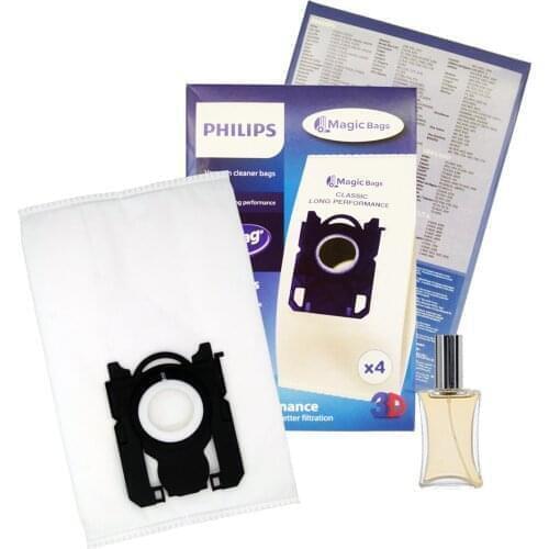 Vacuum Cleaner Dust Bag Compatible Brand Model AEG AEC Serie Clario Vacuum Cleaner Bag (4 Pieces) HT-TT0171-3