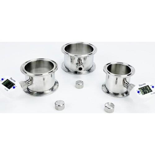 1.5"2" 2.5" 3"4" Tri-clamp Pipe With Welded Thermowell Nipple, Tri-clamp Connection Pipe Fitting,One-piece Welding Adapter SS304