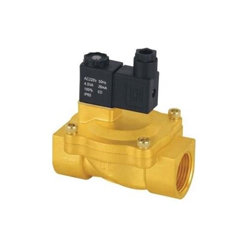 G1'' Size Fluid Control Solenoid 2/2 Way Valve Brass 2V250-25 High Qulaity Standard Voltages