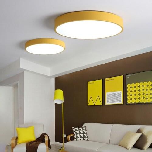 Simple bedroom living room LED ceiling lamp kitchen bathroom warm and cold light lamp hotel corridor aisle lighting wholesale